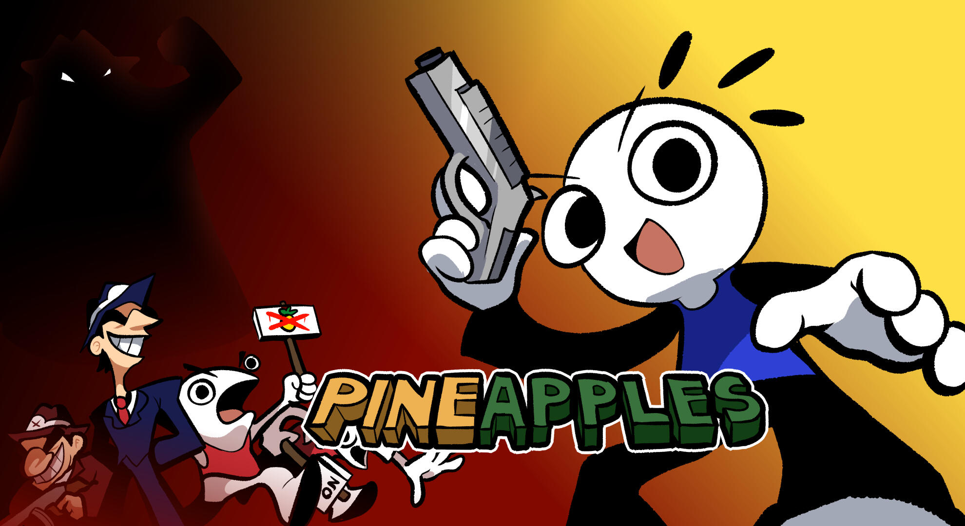Title Screen Concept for Project (Pineapples)