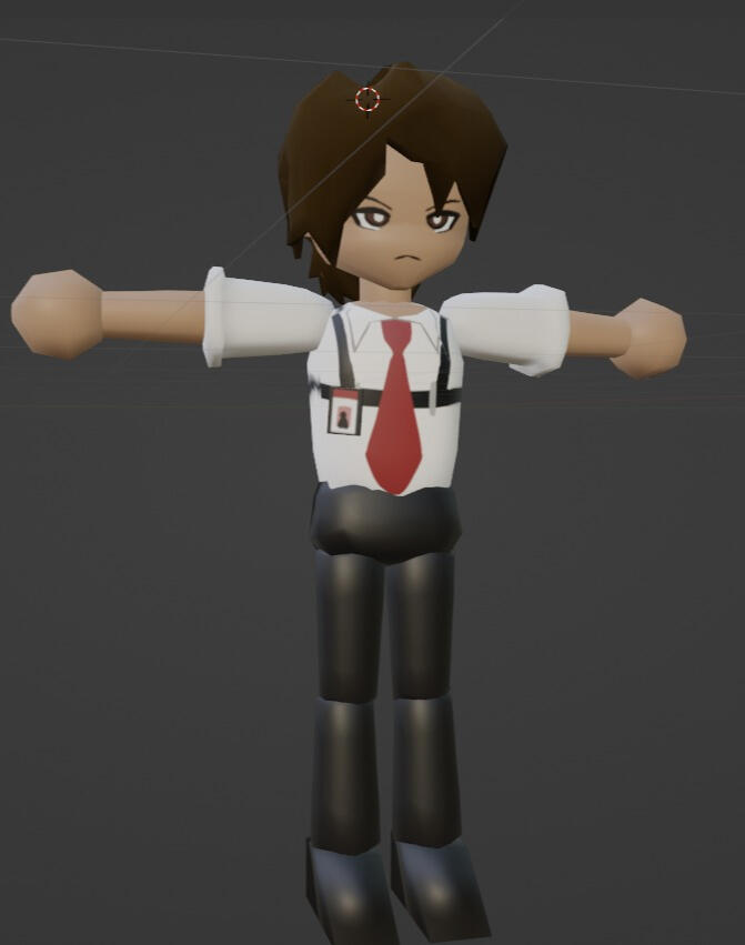 Heathcliff Low Poly 1