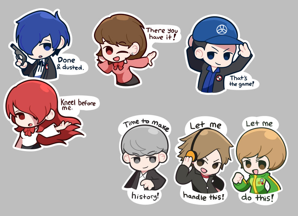 Persona Stickers